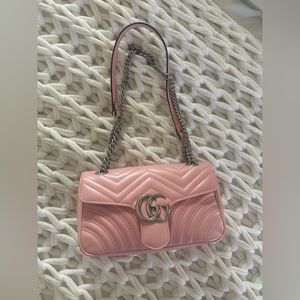 Pink Gucci Marmont